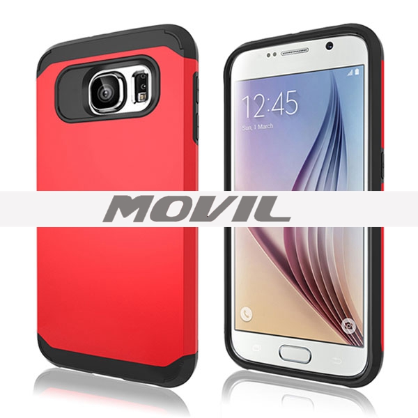 NP-2084 TPU   PC funda para Samsung S6 -6